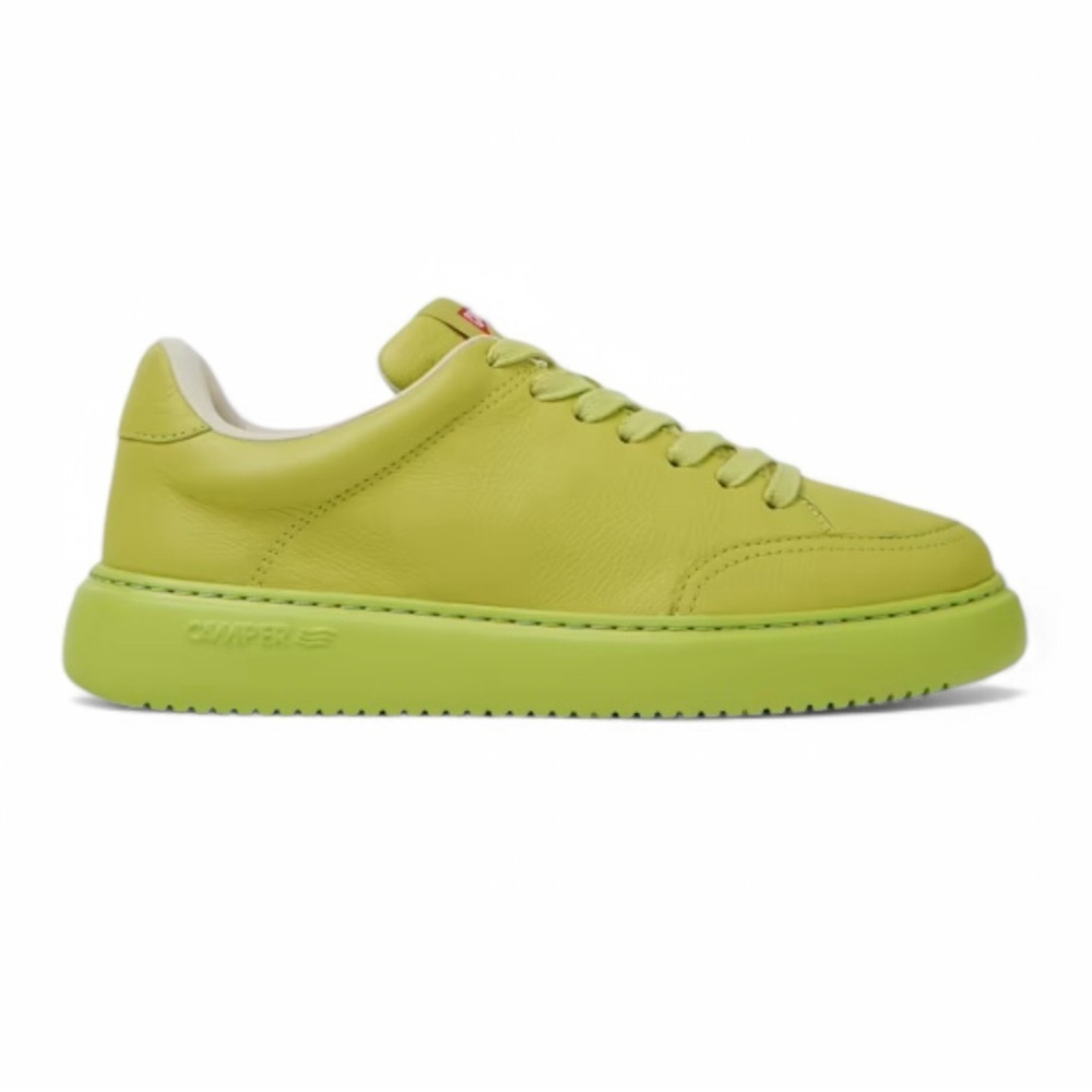 CAMPER Runner K21 Platform Sneakers in Green Leather Size 5 NEW - Picture 16 of 16